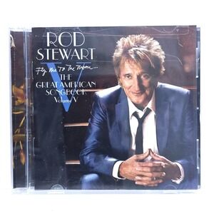 Rod Stewart Fly Me‎ To The Moon Great American Songbook Vol V CD 2010 Moon River